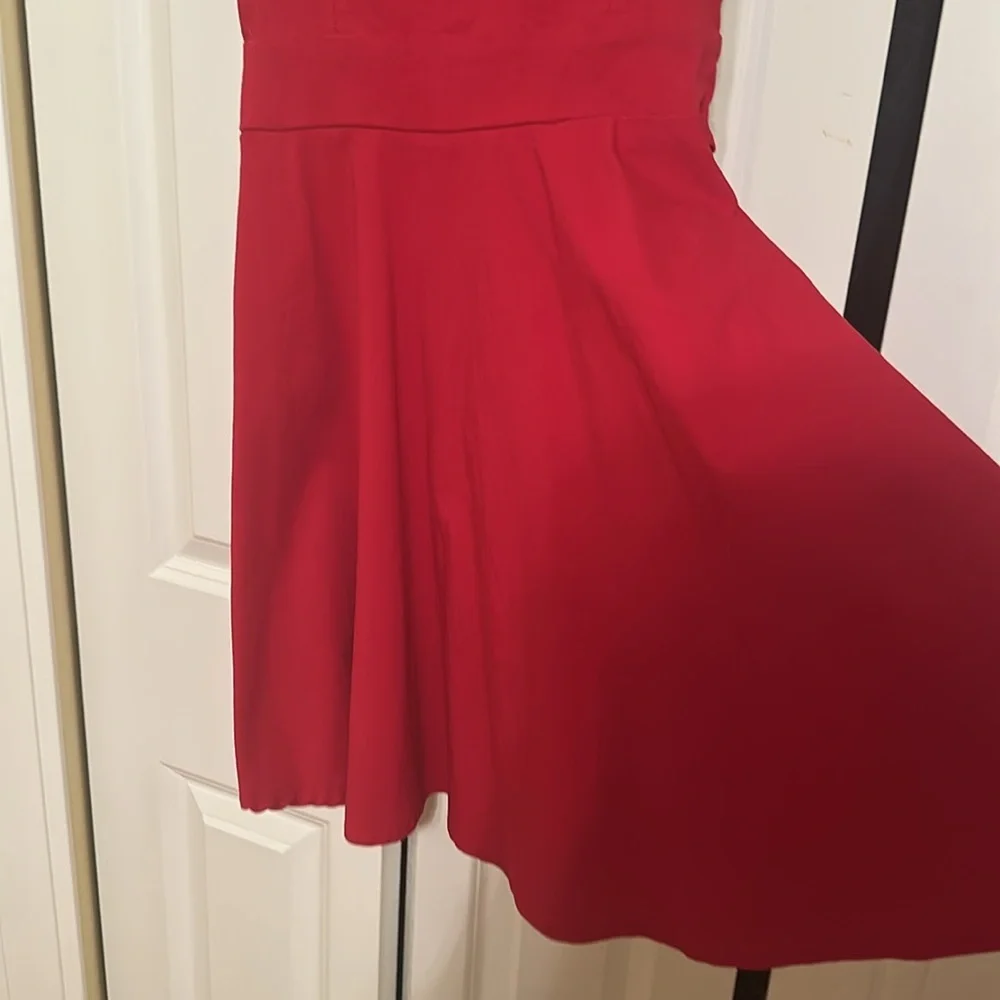 Hot Topic Red Sleeveless Mini Dress
